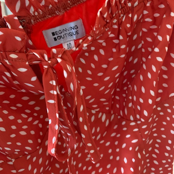 Beginnings Boutique red mini dress - Picture 4 of 4